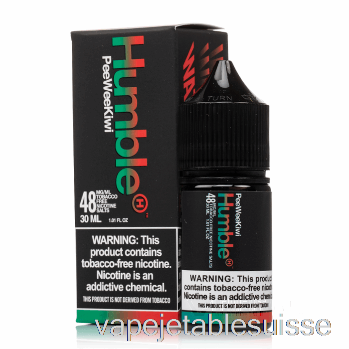 Vape Suisse Pee Wee Kiwi - Humbles Sels - 30ml 48mg